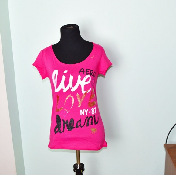 Tops - Aeropostale Live Love Dream Shirt
